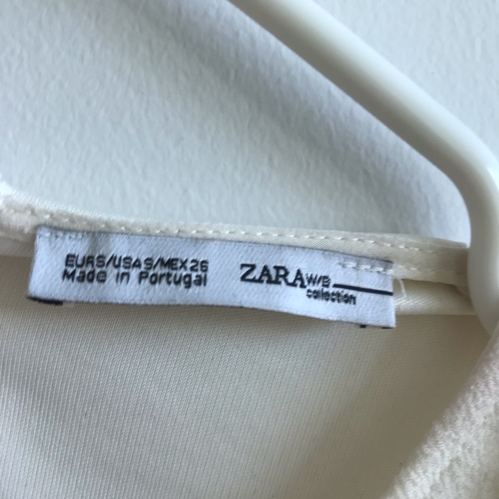 Zara Chiffon Paisley Top - Picture 4 of 8